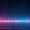 Abstract render of streaming network data flow